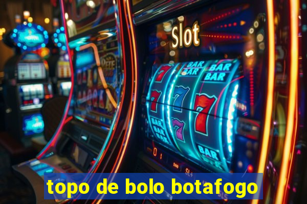 topo de bolo botafogo